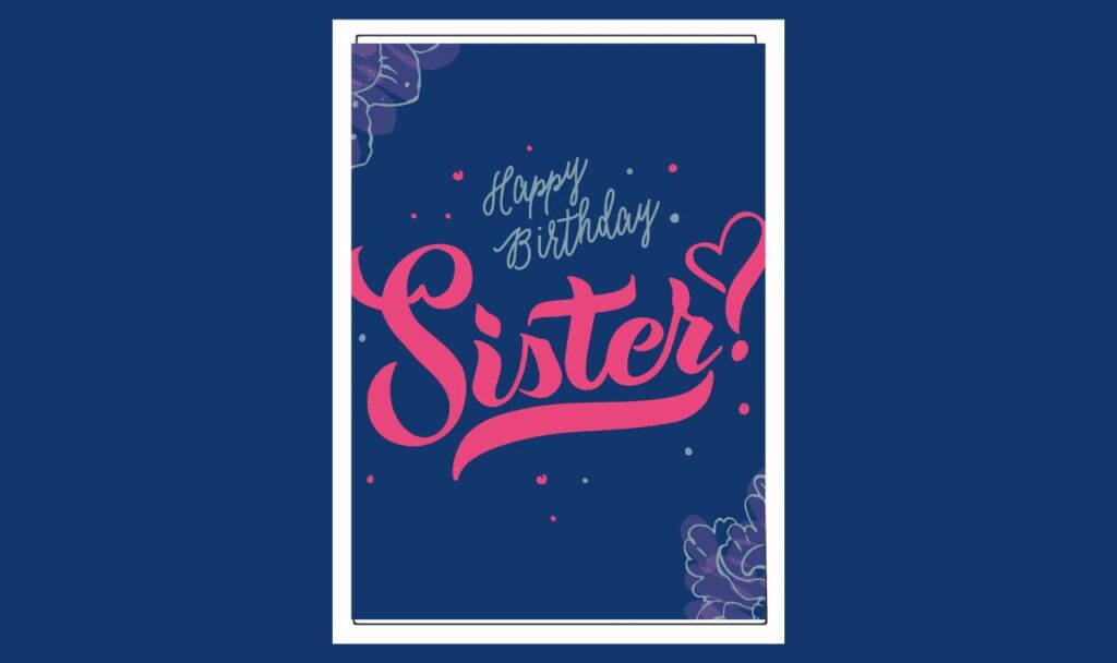 Blessing Birthday Wishes For Sister For Sister