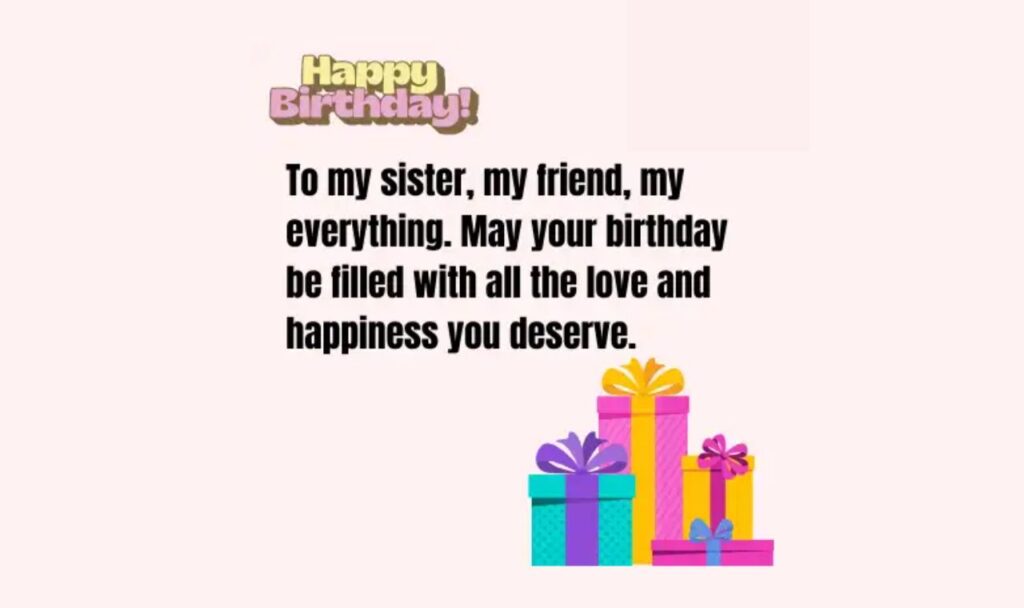 Birthday Wishes For Sister From Another Mother In Hindi
