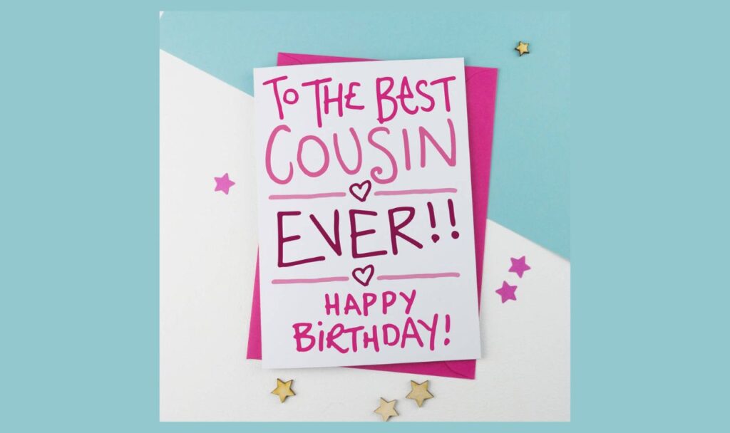 Short Funny Birthday Message For Cousin