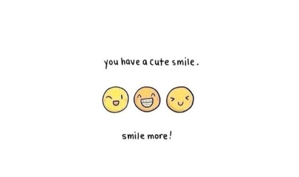 three smiley emojis