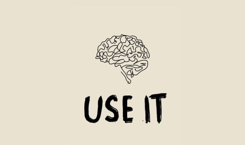 use your brain illustration